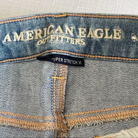 American Eagle Jegging Super Stretch 4 X-Long blue - Picture 4 of 12
